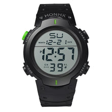 Men's Boy LCD Digital Watches Stopwatch Date Rubber Band Top Luxury Military army Clock Relogio Masculino CF