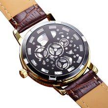 Men's Watches Top Luxury Military Army Business Clock doublesided hollow mechanical Relogio Masculino CF