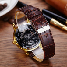 Men's Watches Top Luxury Military Army Business Clock doublesided hollow mechanical Relogio Masculino CF