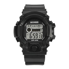 Mens LED Digital Watches Top Luxury Military army Business Relogio Masculino Alarm Rubber Band Watch CF