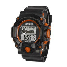 Mens LED Digital Watches Top Luxury Military army Business Relogio Masculino Alarm Rubber Band Watch CF