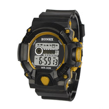 Mens LED Digital Watches Top Luxury Military army Business Relogio Masculino Alarm Rubber Band Watch CF