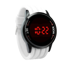 Mens Watch LED Date Silicone Top Luxury Black Wrist Watches Clock Relogio Masculino CF