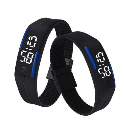 Mens Womens Digital Watch Rubber LED Date Wrist Watches Top Luxury Military Army Relogio Clock CF