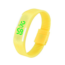 Mens Womens Digital Watches Rubber LED Date Bracelet Dress Clock Watch Relogio Feminino CF