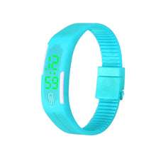 Mens Womens Digital Watches Rubber LED Date Bracelet Dress Clock Watch Relogio Feminino CF