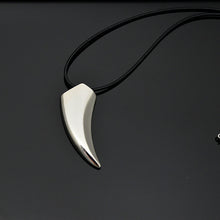 Necklace Stainless Steel Wolf Tooth Pendant Collar Necklaces Jewelry CF