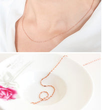 Necklace Women Lady's Pretty Sexy Starry Rose Gold Chain Necklaces Charm Jewelry Gift CF