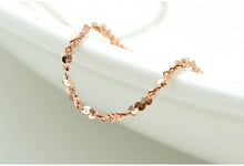 Necklace Women Lady's Pretty Sexy Starry Rose Gold Chain Necklaces Charm Jewelry Gift CF