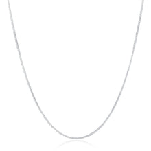 Necklace Women Men 2MM Plated Silver Necklaces Link Chain Jewelry Gift for girl CF