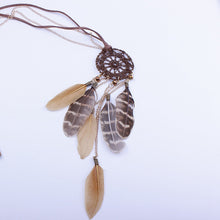 Necklaces Women Dreamcatcher feather handwoven necklaces long sweater Charm chain Jewelry Gift for girl CF