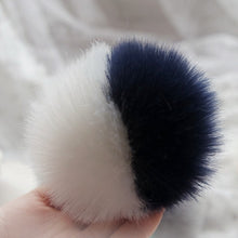 keychain Rabbit Fur Ball Keychains for Bag Plush Car Key Ring Cars Keys Pendant Jewelry Gifts CF