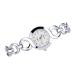 LVPAI Watch Women Quartz Watches Luxury Rhinestone Bracelet Wristwatch Ladies Dress Clock Gift Relogio CF