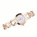 LVPAI Watch Women Quartz Watches Luxury Rhinestone Bracelet Wristwatch Ladies Dress Clock Gift Relogio CF