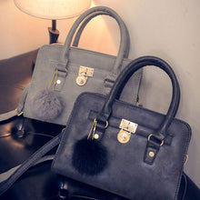 Leather Women Bag Retro Nubuck Women Messenger Bags Designer Vintage Women's Crossbody Bag Shoulder Handbags Bolsa CF