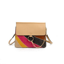 Luxury Rainbow Frosted Women Shoulder Bags Messenger Bag Small Square Package Chain Women's Handbags CF