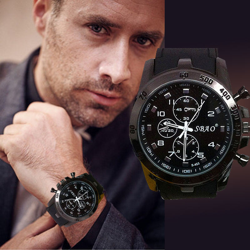 Luxury Watch Stainless Steel Sport Men's Watch Analog Quartz Hour Military Relogio Modern Men clock masculino CF