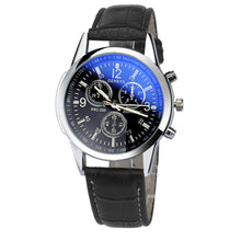 Luxury Faux Leather Mens Analog Watches Men's Watch Quartz Clock Military Relojes Luxury Business Watch CF