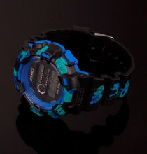 Men Boys Relogio Men LED Digital Date Military Sport Rubber Quartz Watch Alarm Electronic Clock for Men CF