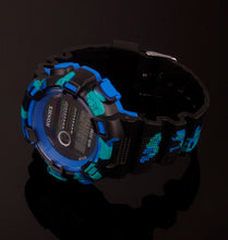 Men Boys Relogio Men LED Digital Date Military Sport Rubber Quartz Watch Alarm Electronic Clock for Men CF