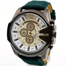 Men Business Watches Top Luxury Analog Steel Case Quartz Dial Military Army Wrist Watch Relogio Masculino CF
