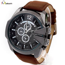 Men Business Watches Top Luxury Analog Steel Case Quartz Dial Military Army Wrist Watch Relogio Masculino CF