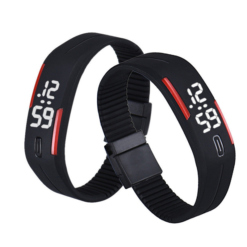 Men Women Silicone Watch LED Date Sports Bracelet Digital Wrist Watch Military Army Wrist Watch Relogio Casual Clock CF