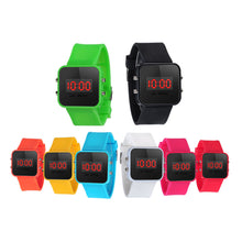 10 Colors Kids Watch LED Screen Digital Silicone Strap Girl Boy Relogio Quartz Sport Kids Wrist Watch CF