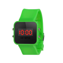 10 Colors Kids Watch LED Screen Digital Silicone Strap Girl Boy Relogio Quartz Sport Kids Wrist Watch CF