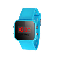 10 Colors Kids Watch LED Screen Digital Silicone Strap Girl Boy Relogio Quartz Sport Kids Wrist Watch CF