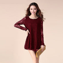 New Arrival Chiffon Blouse Women Plus Size Tops Casual Half Sleeve Peter pan Collar M-4XL Spring Print Long Shirt 70671 SM6