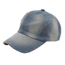 Men's Women's Jean Hats Casual Hat Casual Denim Baseball Cap Sun Hat Gorras CF
