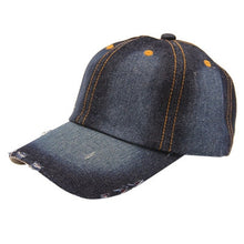 Men's Women's Jean Hats Casual Hat Casual Denim Baseball Cap Sun Hat Gorras CF