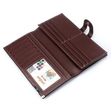 Black Long Wallets Men Bag Leather Wallet Purse Luxury s Design Leather Pu Men Wallets Busines Organizer Cartera CF