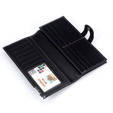 Black Long Wallets Men Bag Leather Wallet Purse Luxury s Design Leather Pu Men Wallets Busines Organizer Cartera CF
