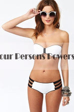 New Black White Print Brazilian Retro Bikini Swim Suits Sexy Printing Swimwear Brazilian Maillot De Bain CF