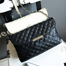 Bags Women Girl Leather Handbag Messenger Shoulder Bag Plaid Design Small Exquisite Sac for CF