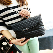 Bags Women Girl Leather Handbag Messenger Shoulder Bag Plaid Design Small Exquisite Sac for CF