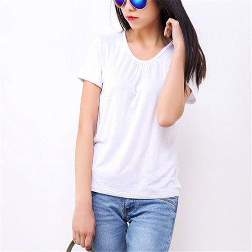 New Brand Women clothing T shirts 12 Colors t-shirt Women Top Short Sleeve Female Large Plus Size tops 71475 SM6