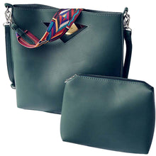 2 PCS Luxury Handbags Women Shoulder Bags Designer PU Leather Crossbody Bag Bolsos Femenina CF