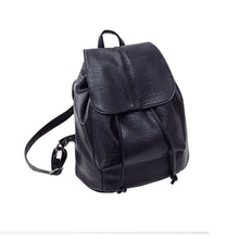 Backpack Women PU Leather Black Satchel Shoulder Korean School Rucksack Bags bolsa feminina CF