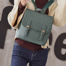 Backpack Women PU Leather Korean Backpacks Schoolbags Laptop Travel Shoulder Bag Bolsa Feminina CF