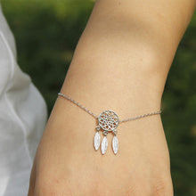 Bracelet Women Charm dreamcatcher Hollow out Silver Golden Bracelets Bangle Charm Jewelry Gift CF