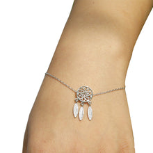 Bracelet Women Charm dreamcatcher Hollow out Silver Golden Bracelets Bangle Charm Jewelry Gift CF