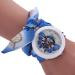 Leisure Womens Quartz Watch Rhinestone Crystal Bracelet Clock Scarves Watch Relogio Feminino CF