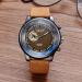 Men Watch Top Luxury Military Army Clock PU Leather Band Quartz Watches Relogio Masculino CF