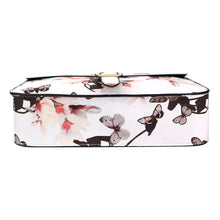 Messenger Bags Women Floral Pattern PU Leather Retro Designer Shoulder Bag Satchel Handbag Bolsos Femenina CF