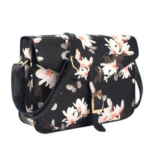 Messenger Bags Women Floral Pattern PU Leather Retro Designer Shoulder Bag Satchel Handbag Bolsos Femenina CF