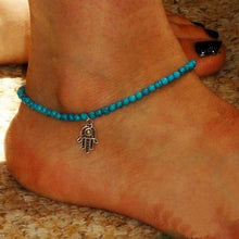Foot Jewelry Anklet Boho Beads Hamsa Fatima Anklets Foot Chain Beach Anklets for women CF