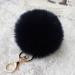 Keychain Rabbit Fur Ball Key chain Bag Plush Car Keys Ring Car Key Pendant Charm Gift CF